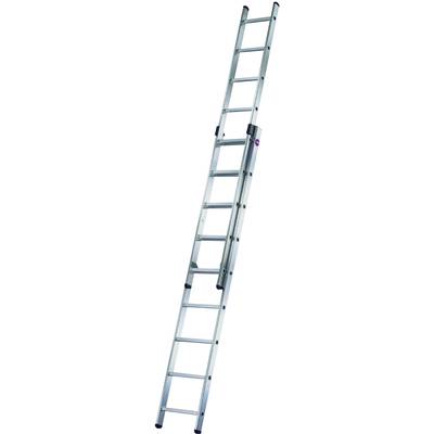   Hailo  ProfiStep duo  7209-001  Aluminium  Extension ladder    Operating height (max.): 5.20 m  Silver  DIN EN 131  10