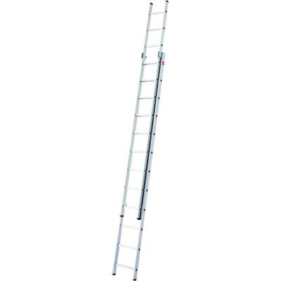   Hailo  ProfiStep duo  7212-001  Aluminium  Extension ladder    Operating height (max.): 6.80 m  Silver  DIN EN 131  13