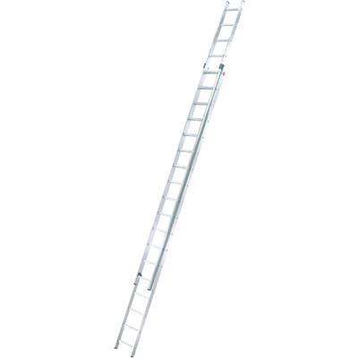   Hailo  ProfiStep duo  7218-001  Aluminium  Extension ladder    Operating height (max.): 9.50 m  Silver  DIN EN 131  25
