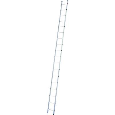   Hailo  ProfiStep uno  7118-001  Aluminium  Ladder    Operating height (max.): 6.00 m  Silver  DIN EN 131  8.8 kg