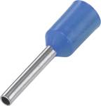 Ferrule 1 x 0.30 mm² x 6 mm Partially insulated Light blue Conrad Components 1091286 100 pc(s)