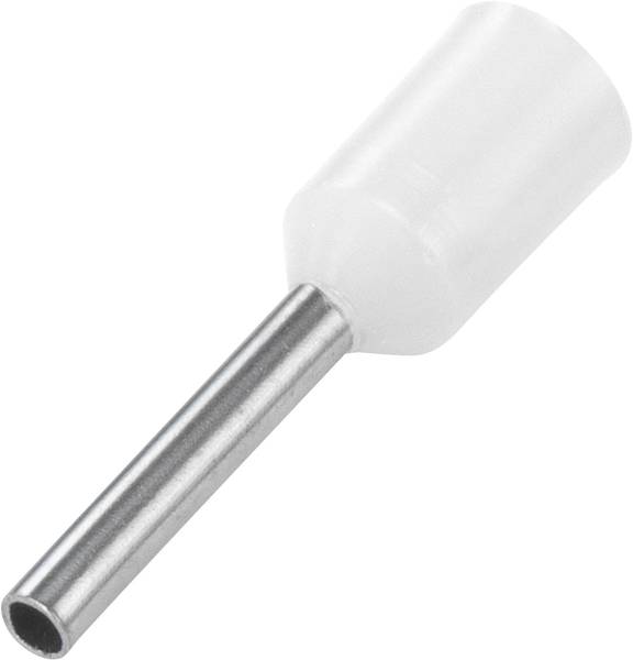 TRU COMPONENTS 1091304 Ferrule 1 x 0.75 mm² x 8 mm Partially insulated