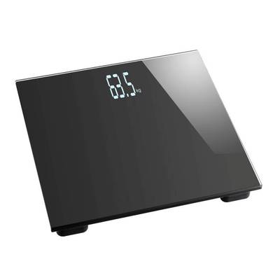 TFA Dostmann 98.1107 Digital bathroom scales Weight range=150 kg Black 