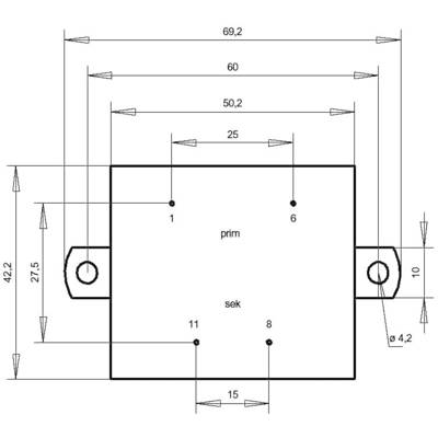 elma TT IZ55 Universele nettransformator 1 x 230 V 1 x 12 V/AC, 0 V, 12 V/AC 24 VA 1 A kopen elma TT IZ55 Universele nettransformator 1 x 230 V 1 x 12 V/AC, 0 V, 12 V/AC 24 VA 1 A kopen