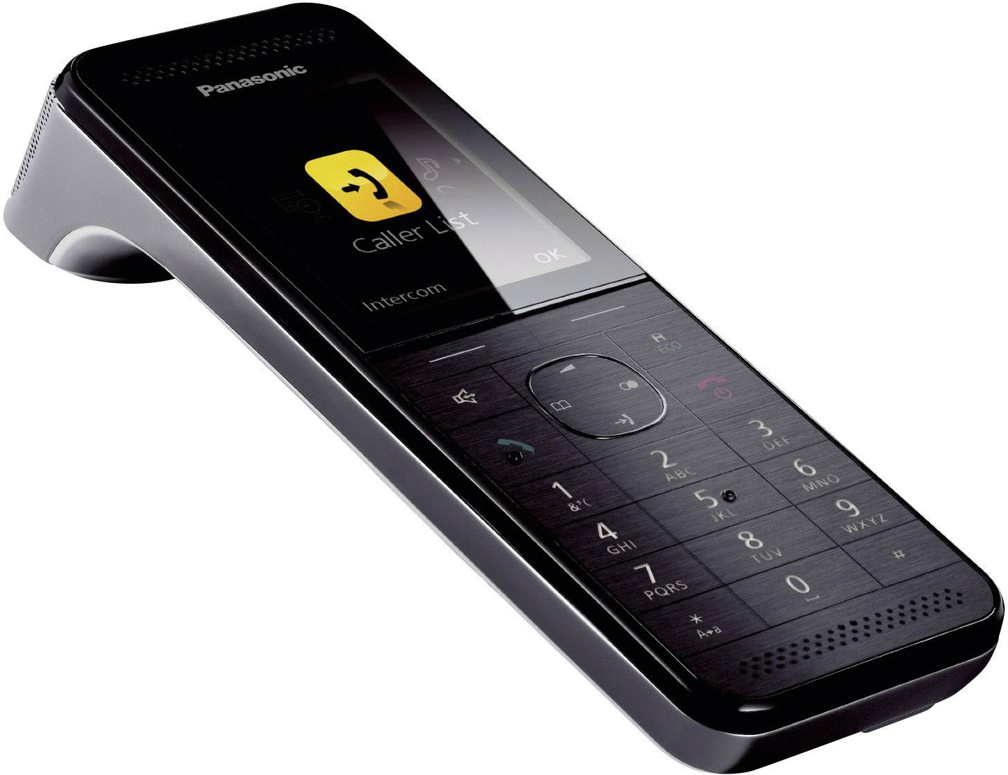 Panasonic KX-PRWA10 DECT handset Black, Stainless steel | Conrad.com