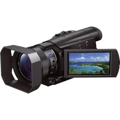 Sony FDR-AX100E Camcorder 8.9 cm 3.5 inch 20.9 MP Optical zoom: 12 x Black
