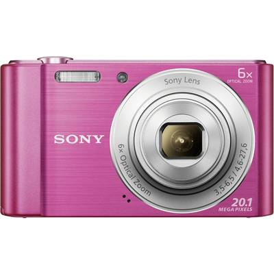 Sony Cyber-Shot DSC-W810P Digital camera 20.1 MP Optical zoom: 6 x Pink  
