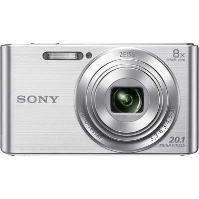 Sony Cyber-Shot DSC-W830S Digital camera 20.1 MP Optical zoom: 8 x Silver  