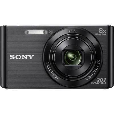Sony Cybershot DSC-W830B Digital camera 20.1 MP Optical zoom: 8 x Black  