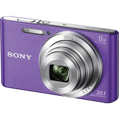Sony Cyber-Shot DSC-W830V Digital camera 20.1 MP Optical zoom: 8 x Violet-1