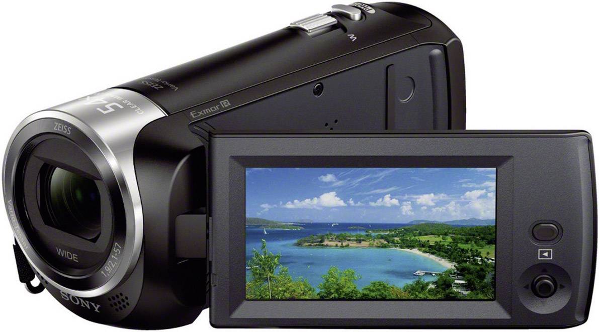 Camcorder Sony HDR-CX240EB 6.9 cm 2.7 inch 2.5 MP Optical zoom: 27 x Black