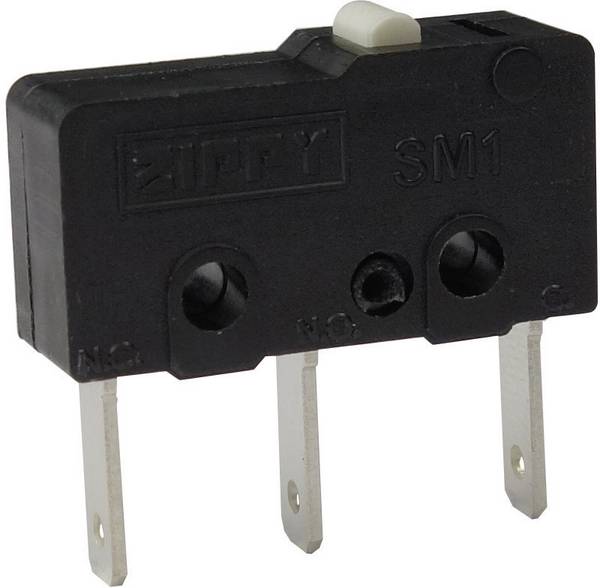 Zippy SM1-N6S-00B0-Z Microswitch SM1-N6S-00B0-Z 250 V AC 6 A 1 x On/(On) momentary 1 pc(s)