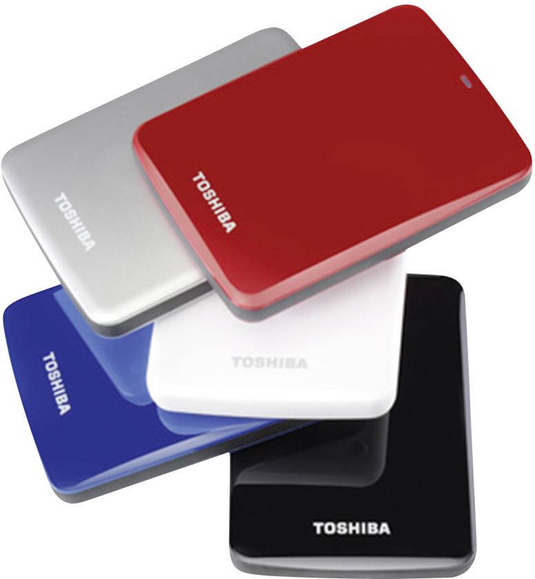Toshiba 1 TB 2.5" external hard drive USB 3.0 White HDTC710EW3AA