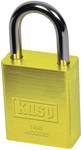 Lock made of aluminum, 38 mm, gold-yellow