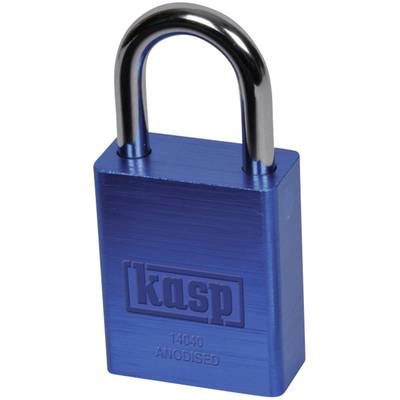 Kasp K14040BLUD Padlock 38 mm keyed-different   Blue 