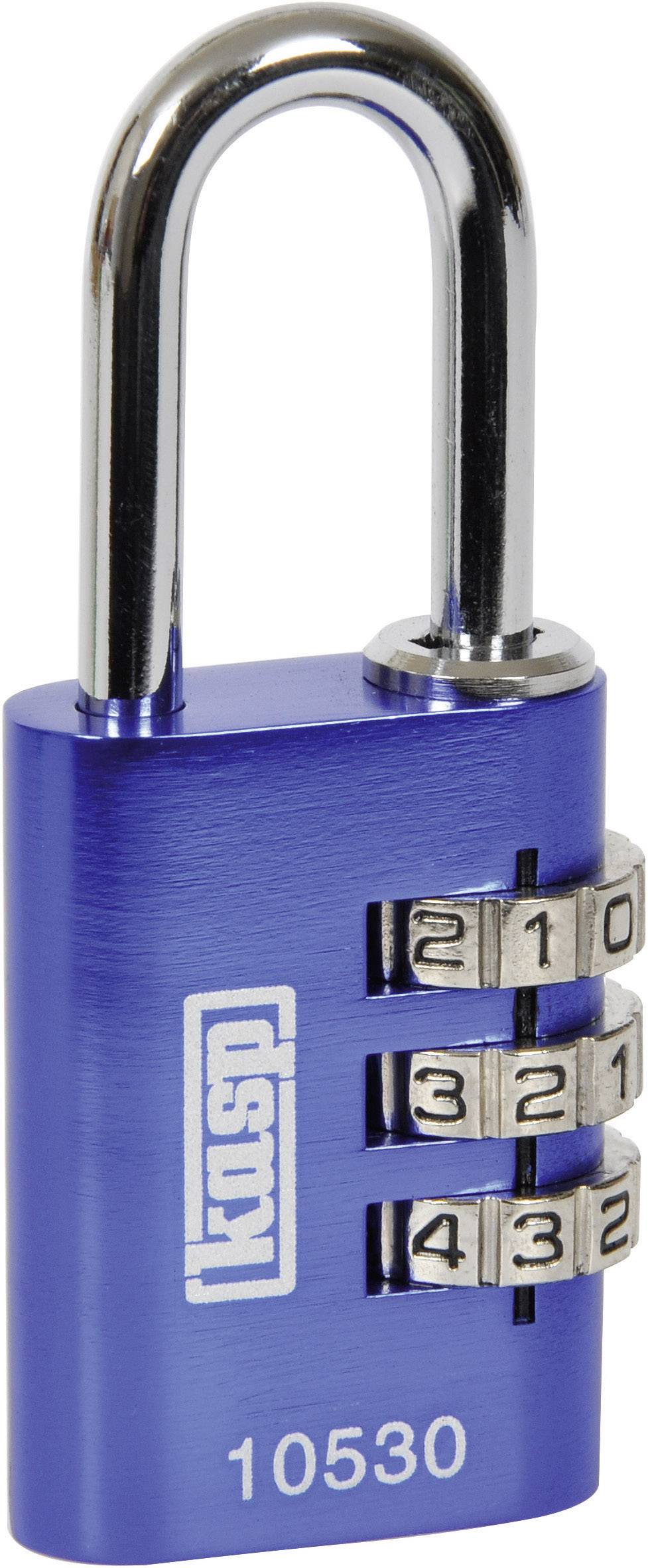Kasp K10530BLUD Padlock 30 mm Blue Combination