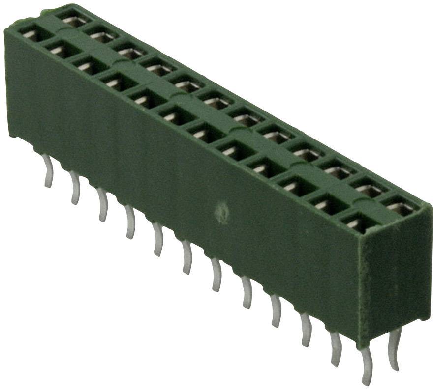 TE Connectivity SIL socket (standard) AMPMODU HV-100 Total number of pins 16 Contact spacing: 2.54 mm 215307-8 1 pc(s)