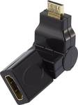 SpeaKa HDMI adapter mini C HDMI plug to HDMI plug 360° swivelling