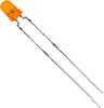 Vishay TLHO4400 LED wired Orange Circular 3 mm 13 mcd 60 ° 30 mA 2.4 V
