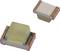Two SMD LEDs with different mounting heights on a white background. They are designed for surface mounting on printed circuit boards.