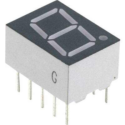 Lite-On Seven-segment display Red 10 mm 2.1 V No. of digits: 1 LTS -4801 JD