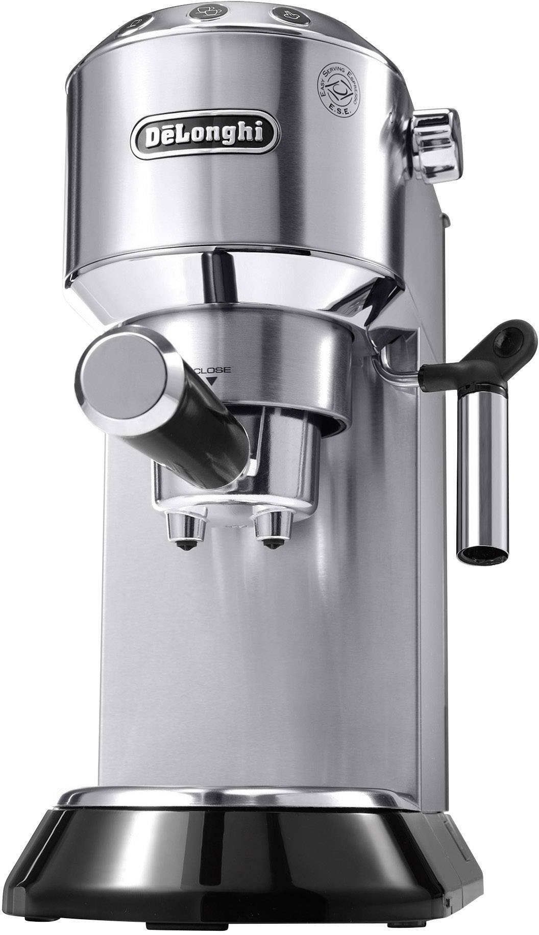 DeLonghi Dedica Espresso machine with sump filter holder Silver 1350 W ESE  pod compatible | Conrad.com