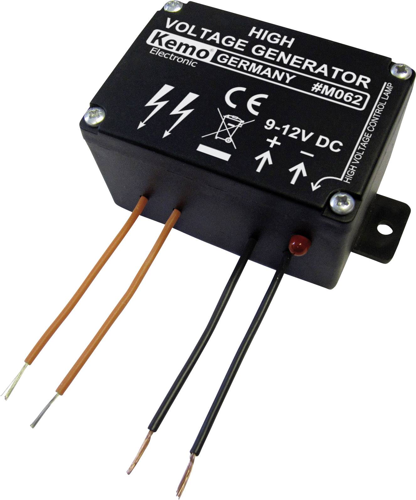 Kemo M062 Mini HV generator Component 9 V DC, 12 V DC