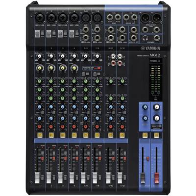 Yamaha MG12 Mixing console No. of channels:12