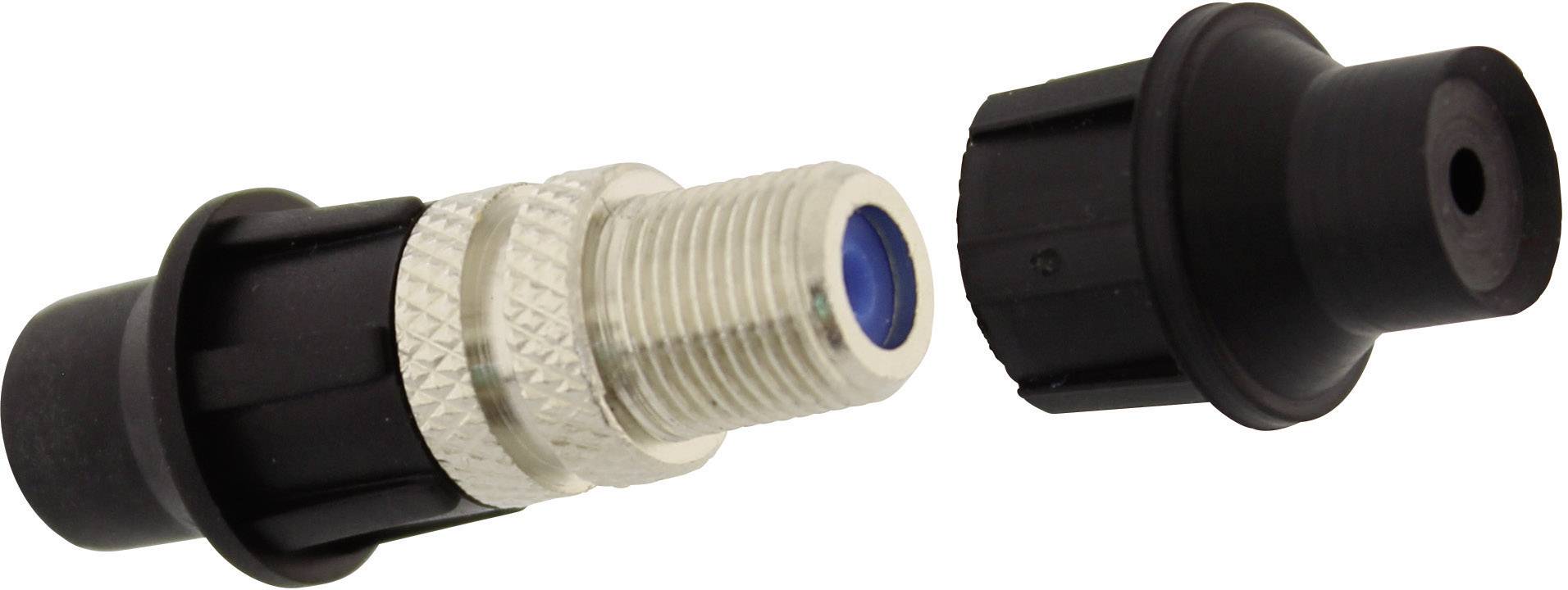 Telecom Security GC-HQ F connector threaded Connections: F socket, F socket Cable diameter: 7 mm 1 pc(s)