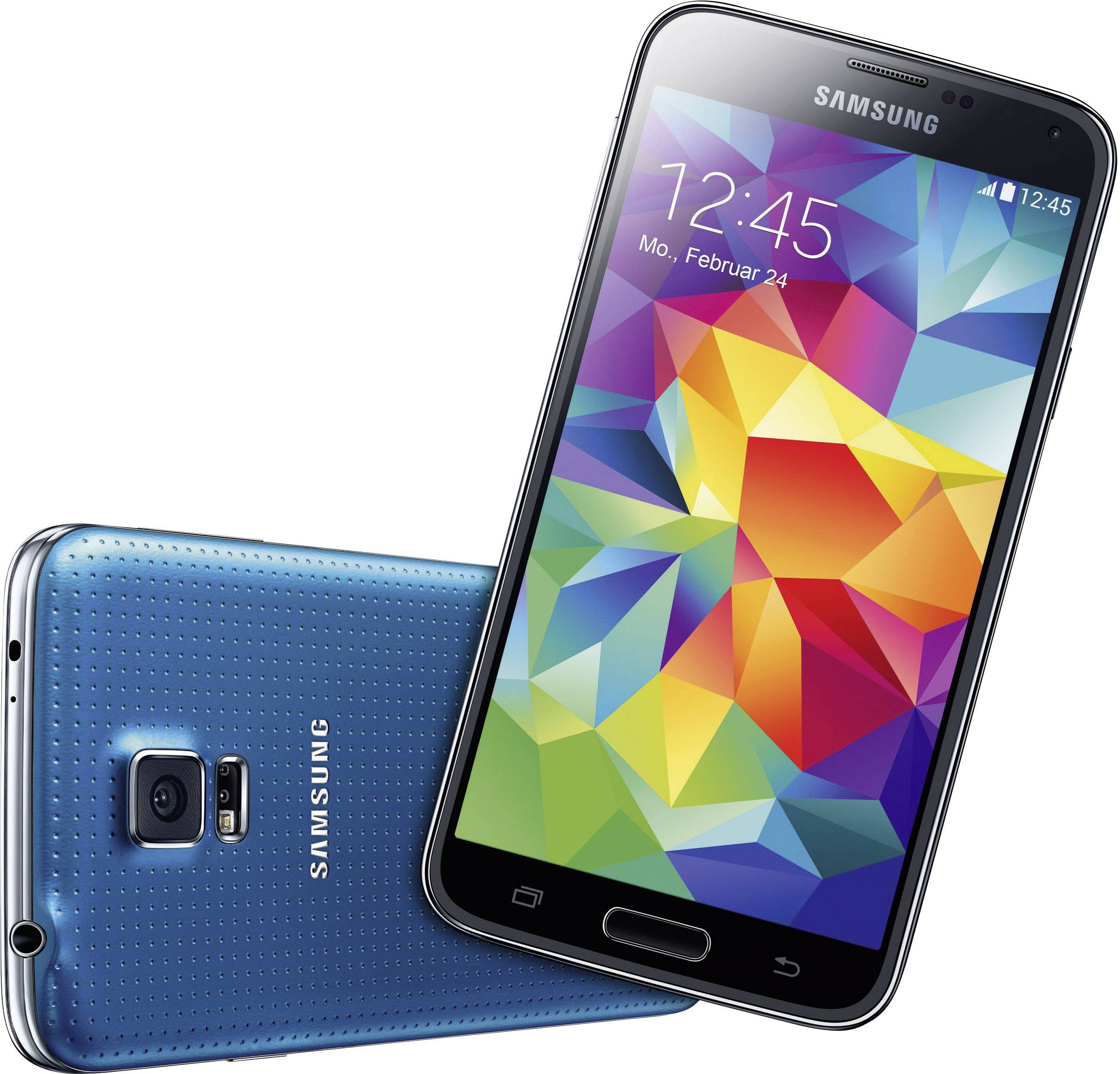 Samsung Galaxy S5 Smartphone 16 Gb 5 1 Inch 13 Cm Android 4 4 Blue Conrad Com