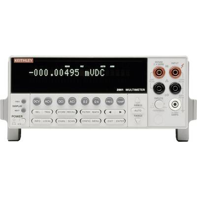 Keithley 2001 Bench multimeter Digital Display (counts): 10000000-0