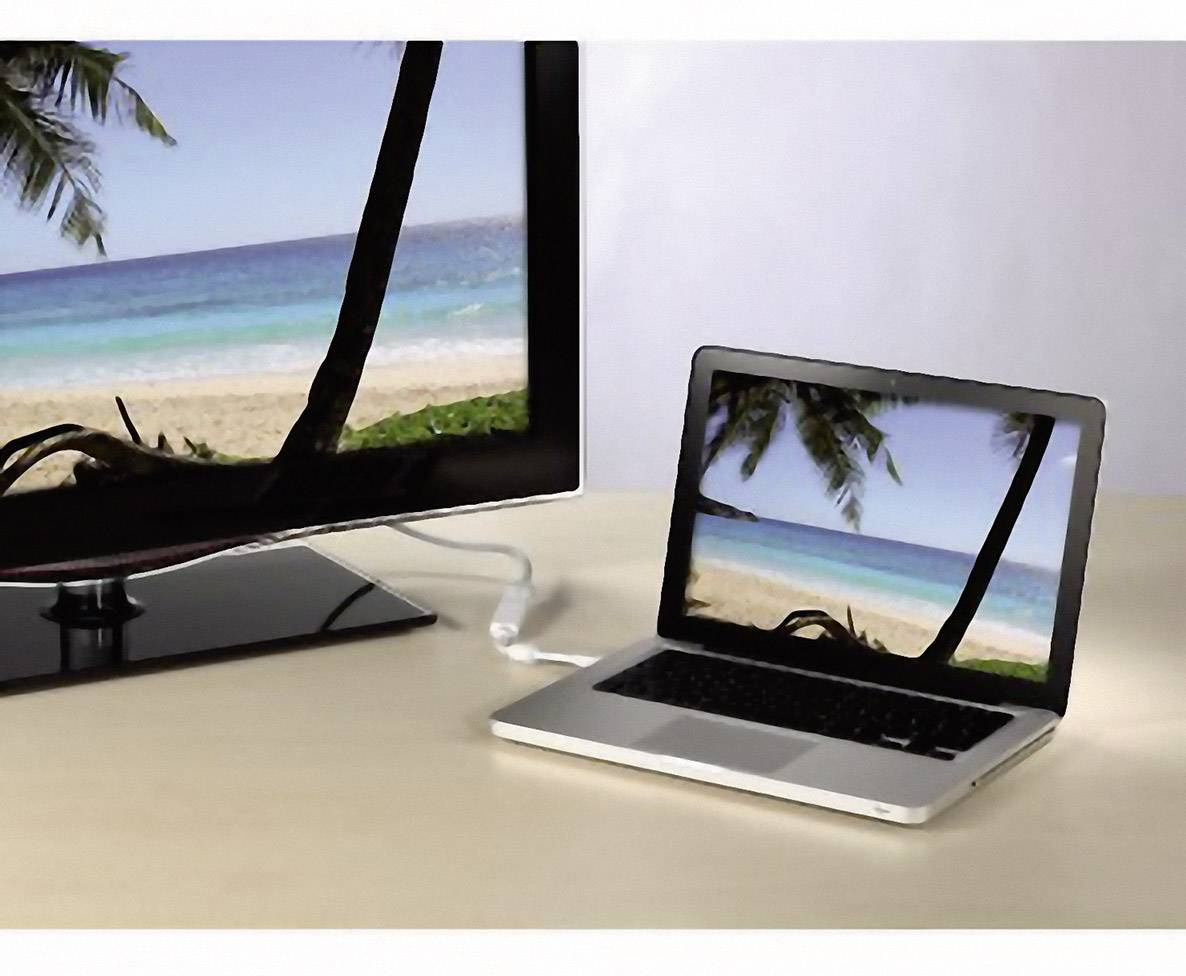 Hama 00053248 DisplayPort / DVI Adapter [1x Mini DisplayPort plug - 1x DVI socket 29-pin] White incl. ferrite core 15.00-1