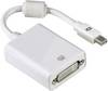 Hama 00053248 DisplayPort / DVI Adapter [1x Mini DisplayPort plug - 1x DVI socket 29-pin] White incl. ferrite core 15.00 cm