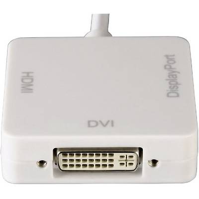 Hama 53245 DisplayPort / DVI / HDMI Adapter [1x Mini DisplayPort plug - 1x HDMI socket, DVI socket 29-pin, DisplayPort s-6