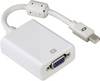 Hama 53247 DisplayPort / VGA Adapter [1x Mini DisplayPort plug - 1x VGA socket] White incl. ferrite core