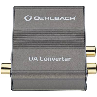 Oehlbach Audio/phono Converter DA Converter [Toslink, RCA Digital - RCA] 