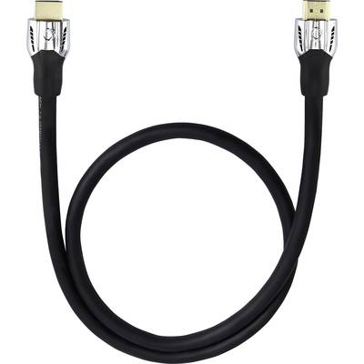Oehlbach HDMI Cable  3.20 m Black 42504 Audio Return Channel, gold plated connectors, Ultra HD (4k) HDMI 