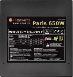 Thermaltake Paris Pc Power Supply Unit 650 W Atx 80 Plus Gold