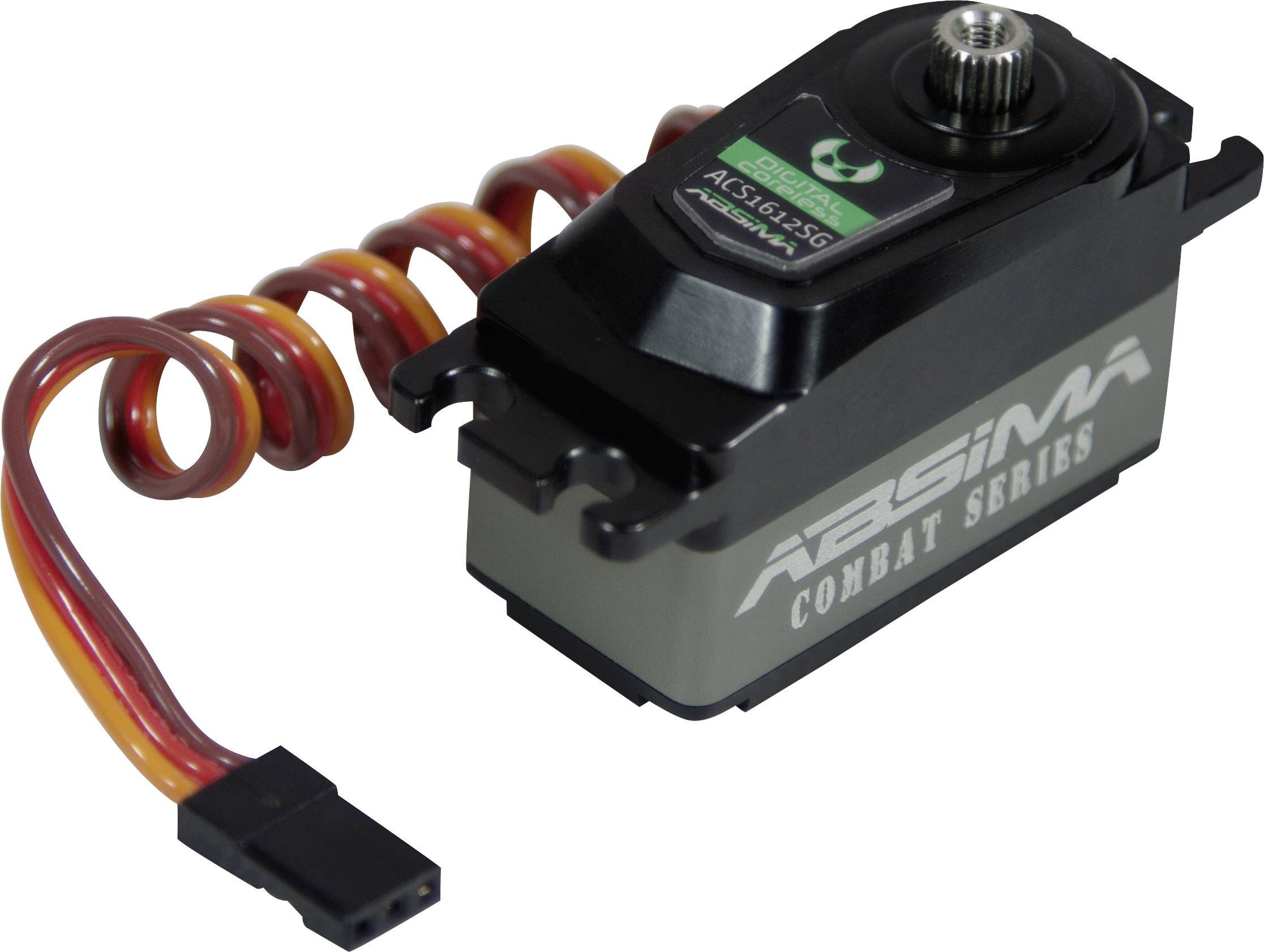 Absima Standard servo ACS1612SG Digital servo Connector system JR