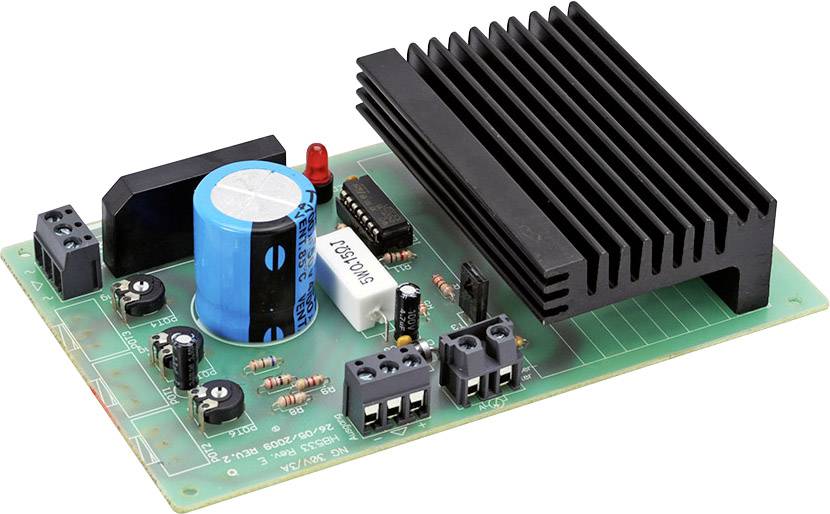 H-Tronic PSU Component Input voltage (range): 30 V AC (max.) Output voltage (range): 1 - 30 V DC 3 A