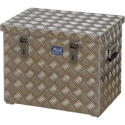 Alutec  41070 Checker plate box Aluminium (L x W x H) 522 x 375 x 420 mm
