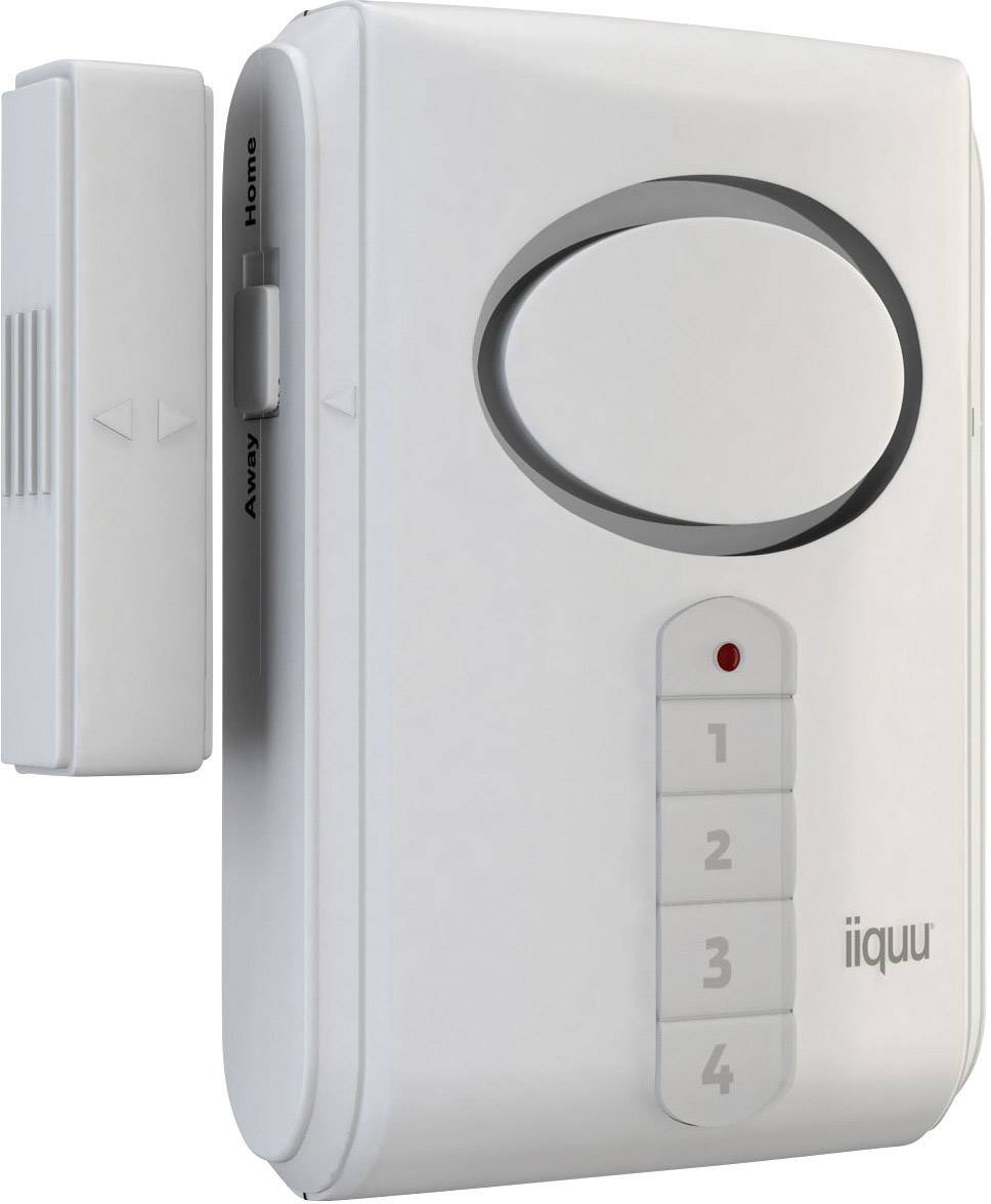 Iiquu Mini-Alarme avec code numérique 120 DB 510 ILSAA 008 
