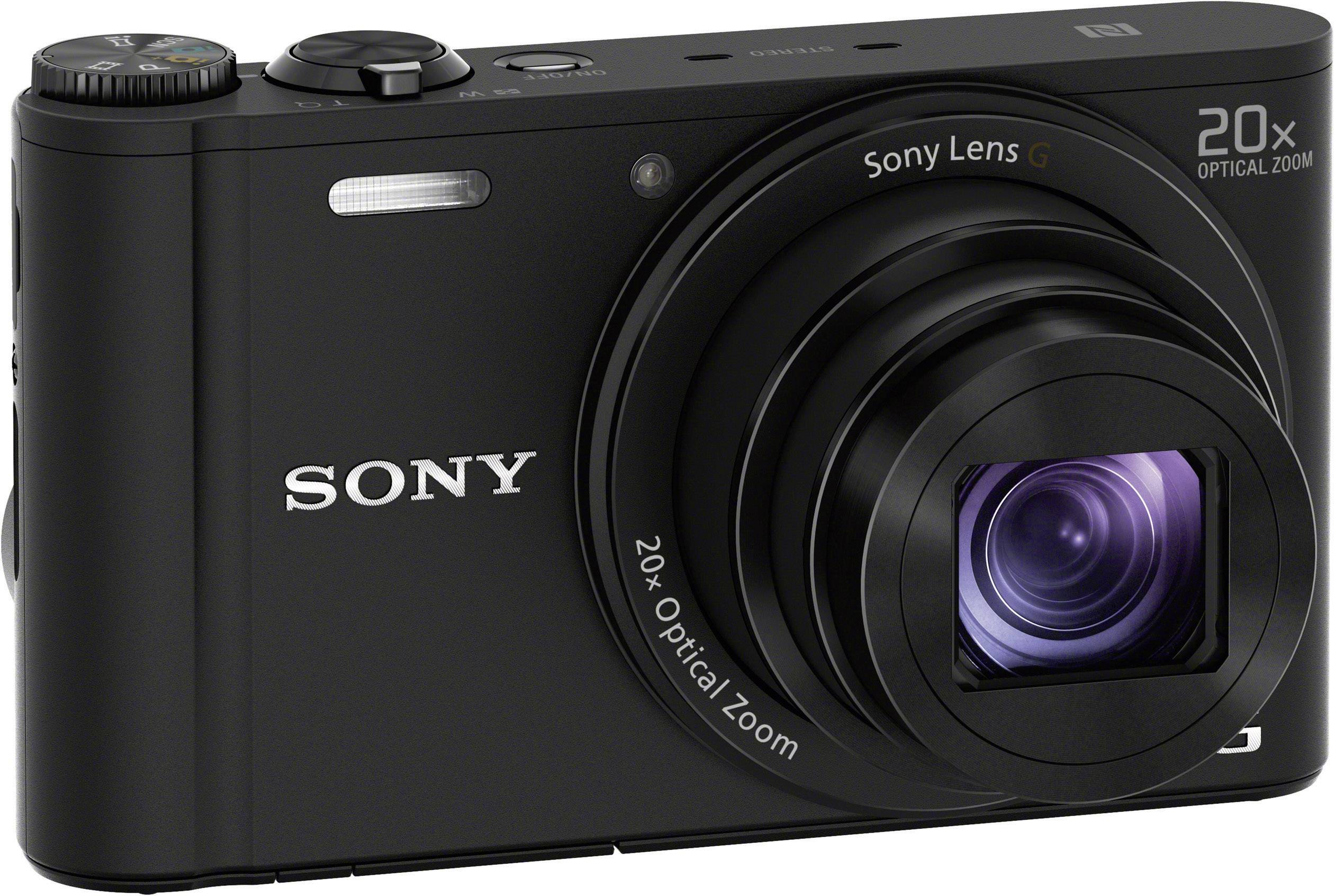 Sony Cyber-Shot DSC-WX350B Digital camera 18.2 MP Optical zoom: 20 x Black Full HD Video, Wi-Fi-22