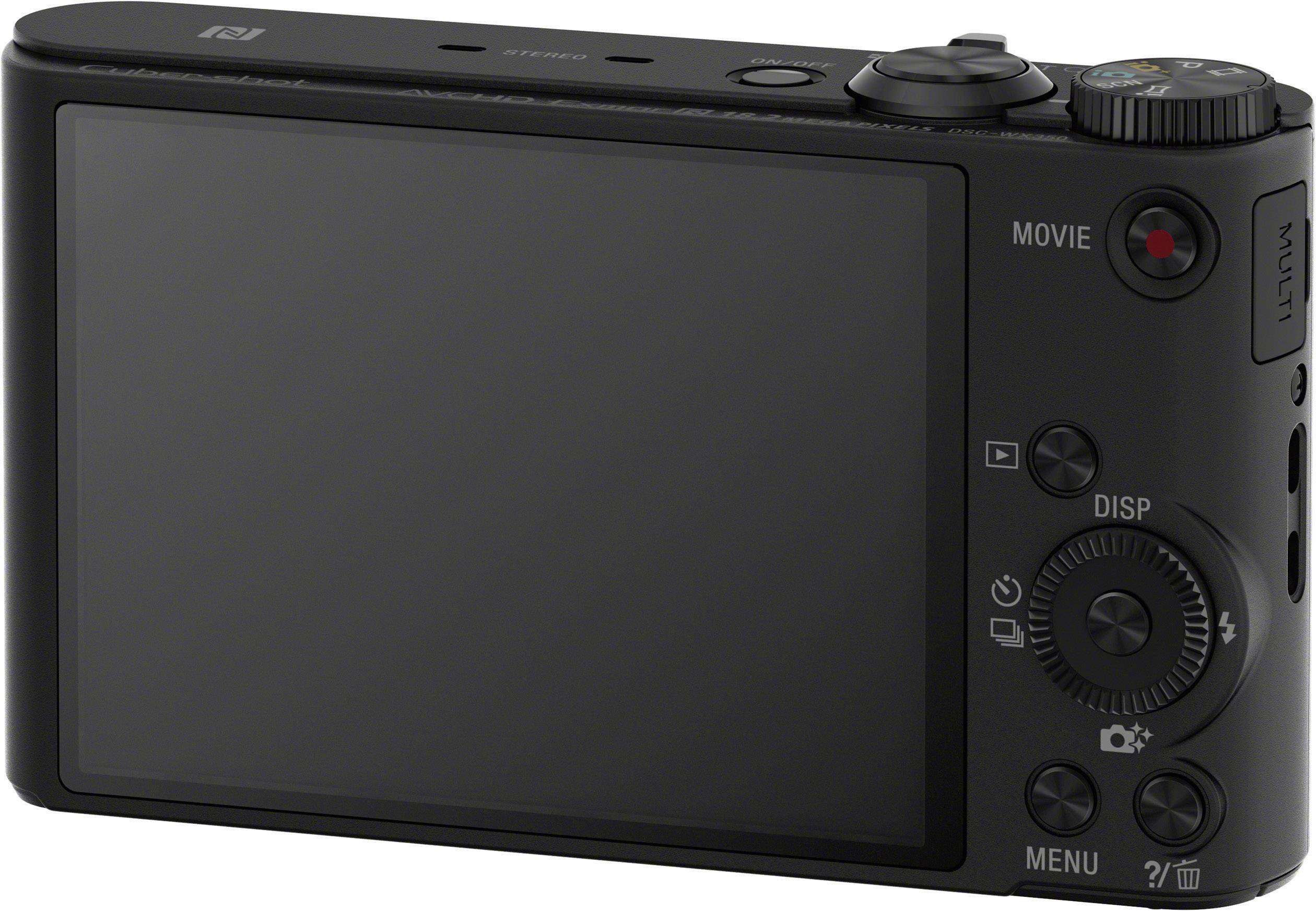 Sony Cyber-Shot DSC-WX350B Digital camera 18.2 MP Optical zoom: 20 x Black Full HD Video, Wi-Fi-24