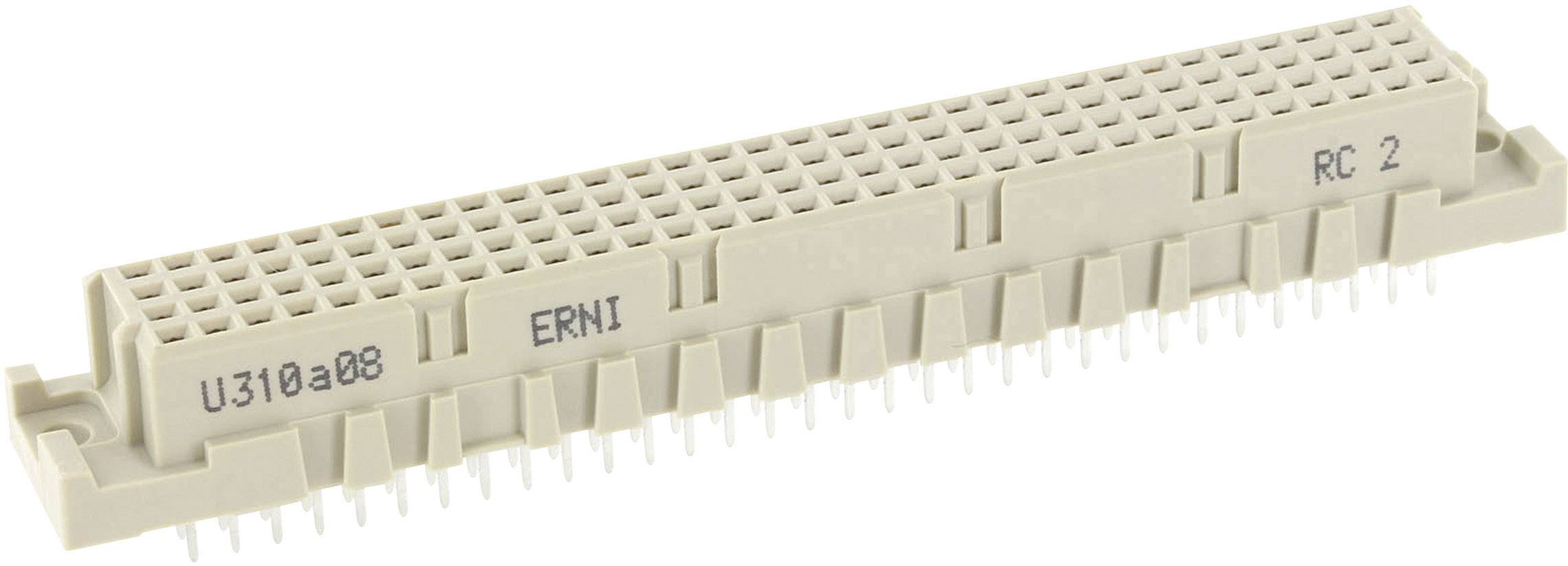 ERNI 254977 Edge connector (sockets) Total number of pins 128 No. of rows 4 1 pc(s)