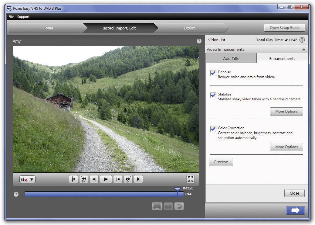 roxio vhs to dvd software download free