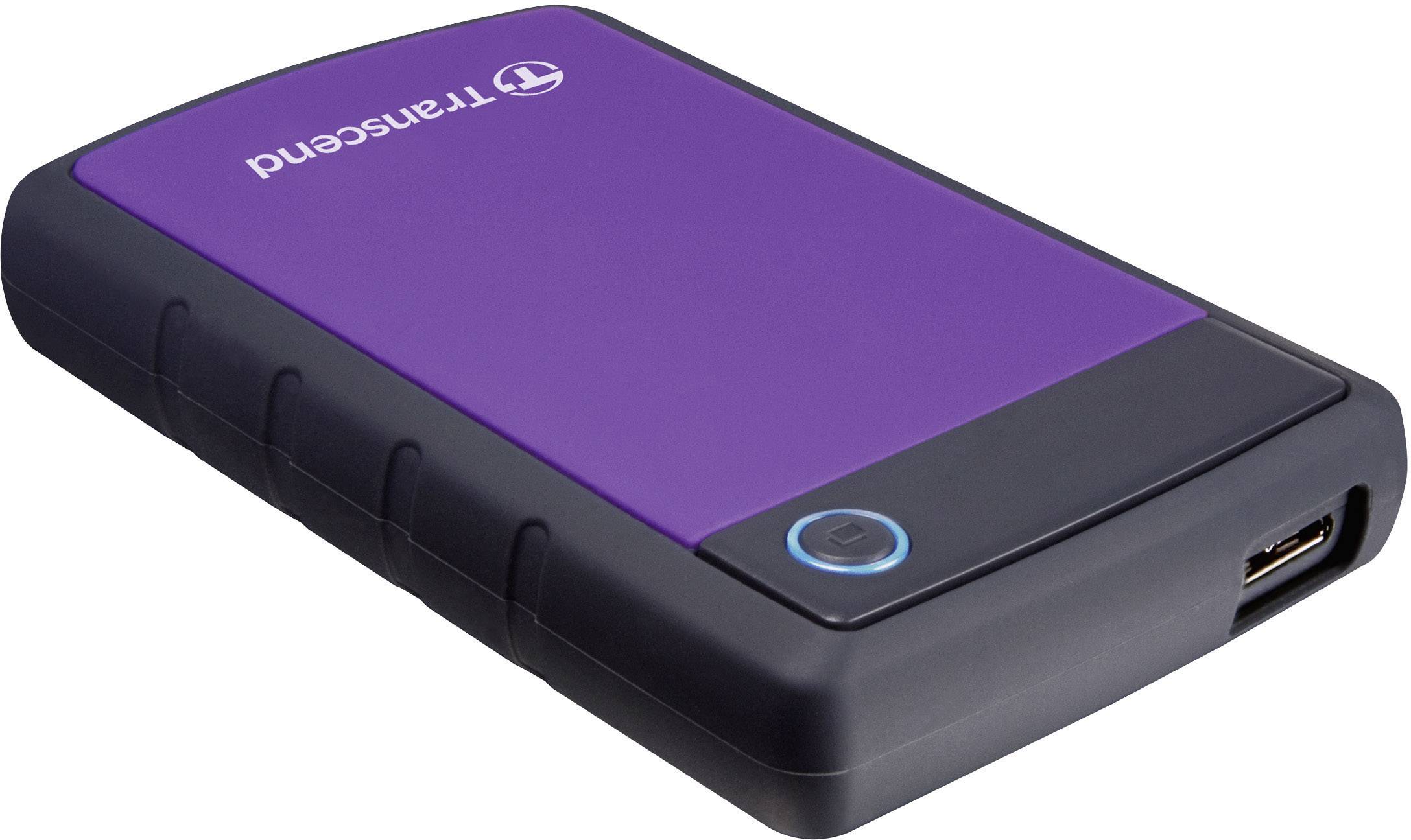 Transcend StoreJet® 25H3 2 TB 2.5" external hard drive USB 3.2 Gen