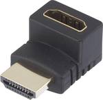 SpeaKa Professional SP-7870128 HDMI Adapter [1x HDMI plug - 1x HDMI socket] Black gold plated connectors 0.00 m