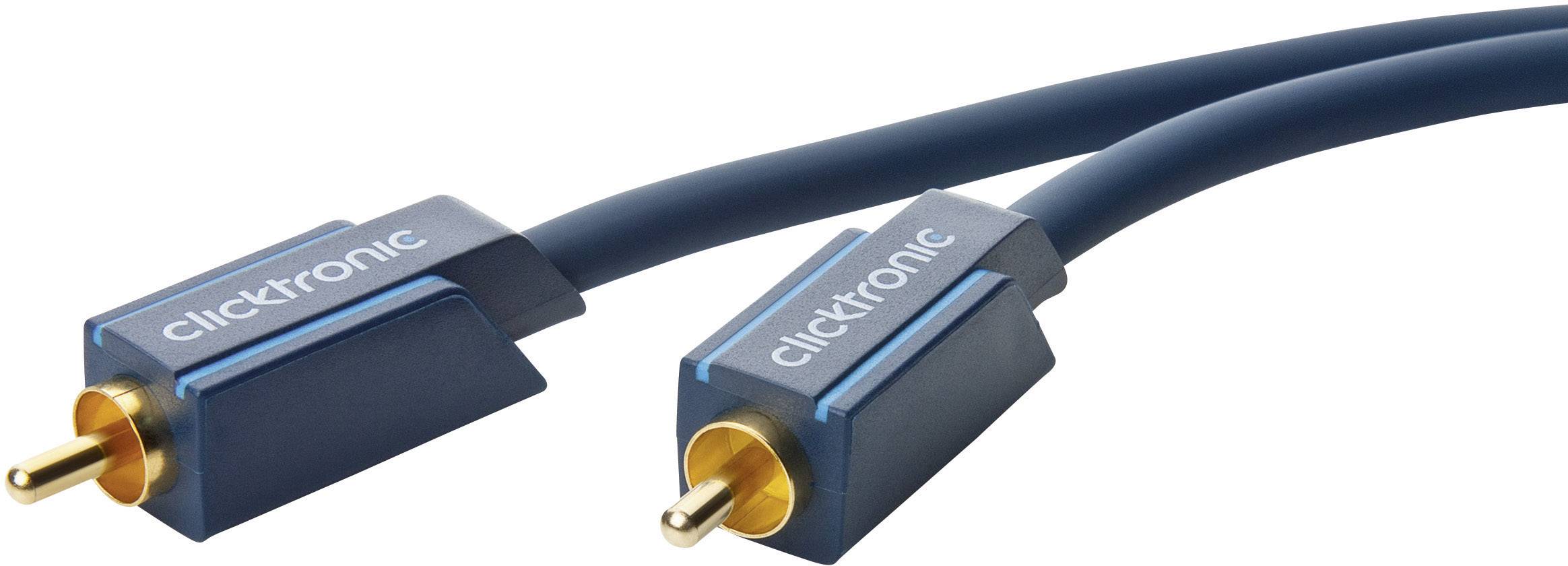 clicktronic RCA AV Cable [1x RCA plug (phono) - 1x RCA plug (phono)] 7. ...