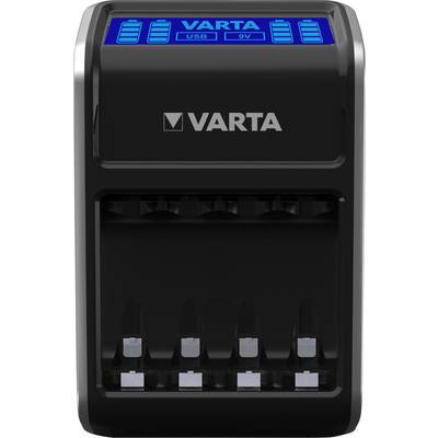 Varta LCD Plug Charger for cylindrical cells NiMH AAA , AA , 9V PP3-1